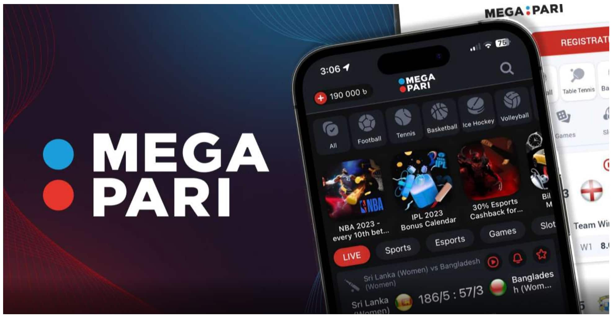 MegaPari Código Promocional